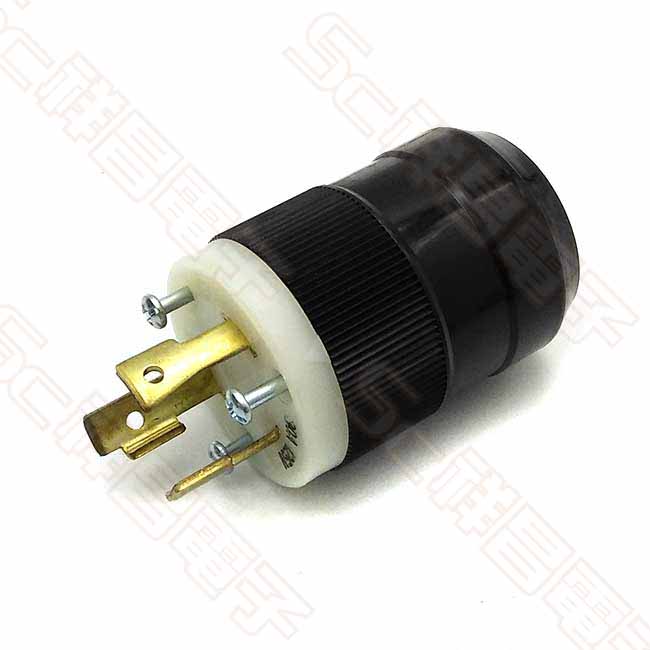 【祥昌電子】NEMA L5-30P 插頭 電源公頭 30A / 125V (1入)