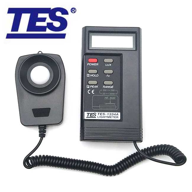 TES 泰仕TES-1334A 數位式照度計 TES 泰仕TES-1334A 數位式照度計