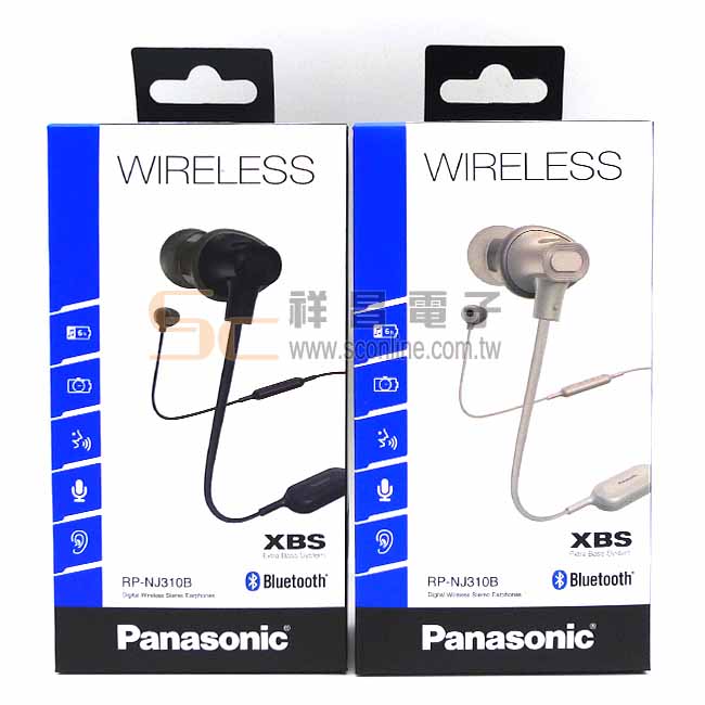PANASONIC Audifonos Bluetooth Inalambricos Panasonic Rp-nj310b